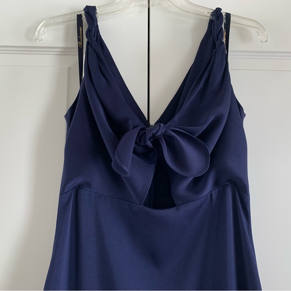 Evening gown by Shoshanna in Midnight size 4 - Picture 5 of 11